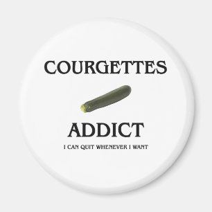 Courgettes Addict Magnet