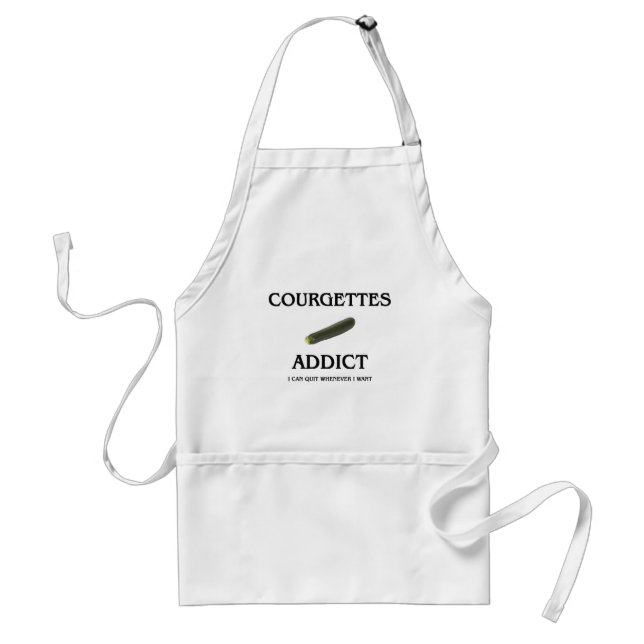 Courgettes Addict Standard Apron (Front)