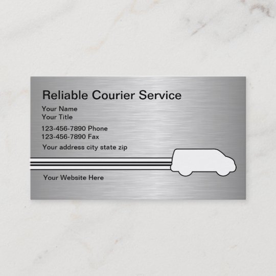 Courier Business Cards