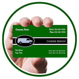 Courier Delivery Business Cards
