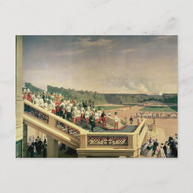 Court banquet in the Gardens of Schonbrunn Palace Postcard (Front)