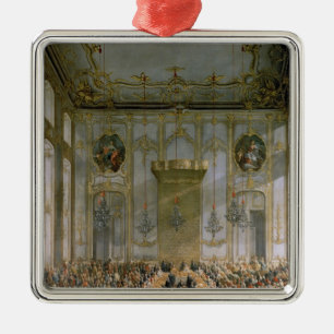 Court Banquet in the Great Antechamber Metal Tree Decoration