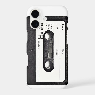 Court Cassette Tape Case