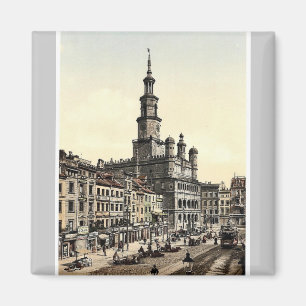 Court House and Old Market, Posen, Germany (i.e., Magnet