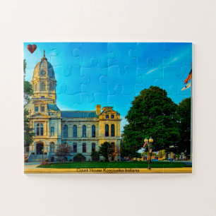 Court House Kosciusko Indiana Jigsaw Puzzle
