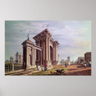 Court House Street, Calcutta Poster