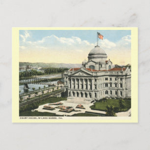 Court House, Wilkes-Barre, Pennsylvania Vintage Postcard