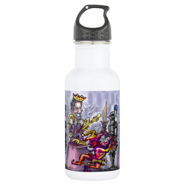 Court Jester 532 Ml Water Bottle (Front)