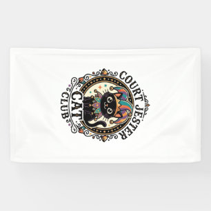 Court Jester Cat Funny Cat Lover Design - Court Je Banner