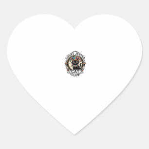 Court Jester Cat Funny Cat Lover Design - Court Je Heart Sticker