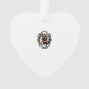 Court Jester Cat Funny Cat Lover Design - Court Je Ornament