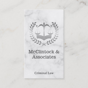 Court   Lawyer   Legal Appointment Card
