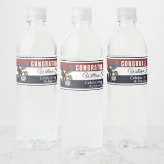Court of Honor Water Bottle Label
