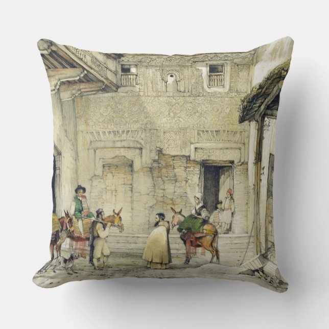 Court of the Mosque (Patio de la Mesquita), from ' Cushion (Front)