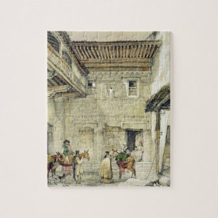 Court of the Mosque (Patio de la Mesquita), from ' Jigsaw Puzzle