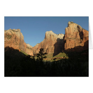 Court of the Patriarchs I at Zion National Park