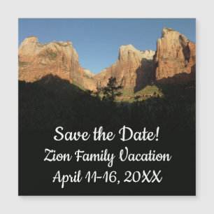 Court of the Patriarchs I at Zion National Park