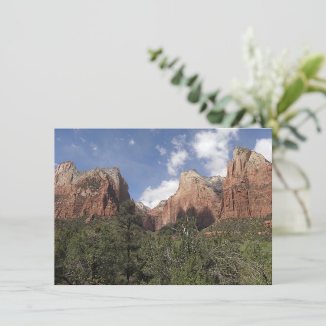 Court of the Patriarchs II at Zion National Park (Standing Front)