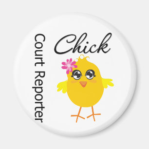 Court Reporter Chick Magnet