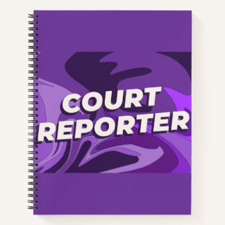 Court Reporter Notebook