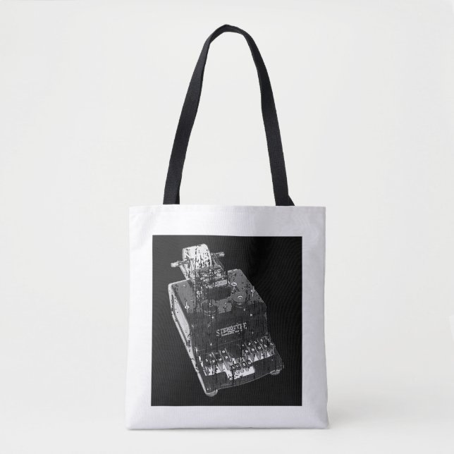 Court reporter tote bag (Front)