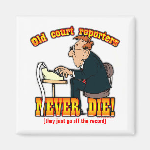 Court Reporters Magnet