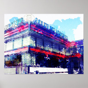 Court Square Diner New York Poster