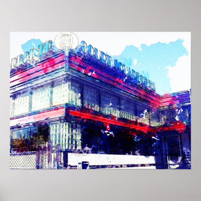 Court Square Diner New York Poster (Front)