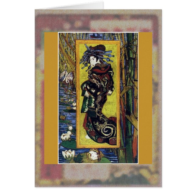 Courtesan (after Eisen) by Van Gogh (Front)