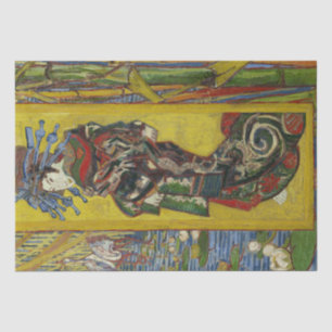 Courtesan after Eisen by Vincent Van Gogh Tissue Paper