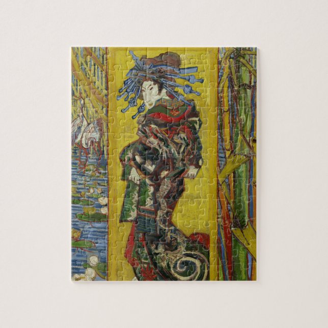 Courtesan by Van Gogh Jigsaw Puzzle (Vertical)