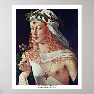 Courtesan (Portrait Of Lucrezia Borgia?) Poster