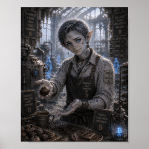 Courtesy / Chocolate Maker / Chocolate Factory Poster