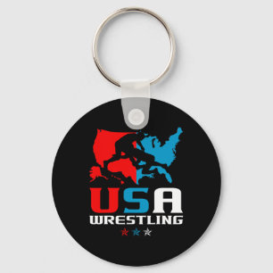 Courtesy Of Red White Blue Usa Flag Fighter Jets 4 Key Ring