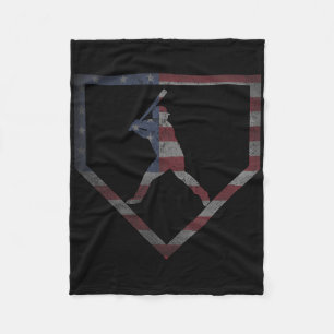 Courtesy Of The Usa Red White And Blue 4th Of July Fleece Blanket