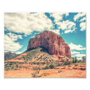 Courthouse Butte - Colour   Photo Print