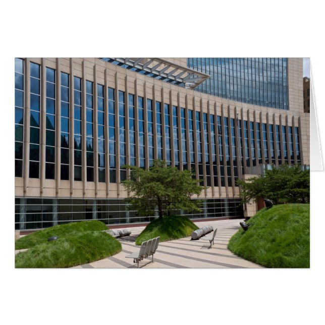 Courthouse Facade and Plaza in Minneapolis (Front Horizontal)