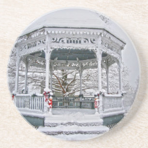 Courthouse Gazebo in the Snow Coaster