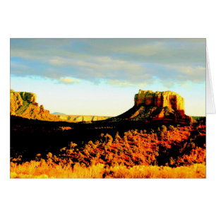 Courthouse Rock in Sedona, Arizona