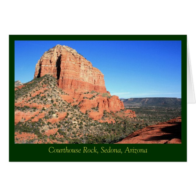 Courthouse Rock & Sedona Valley (Front Horizontal)