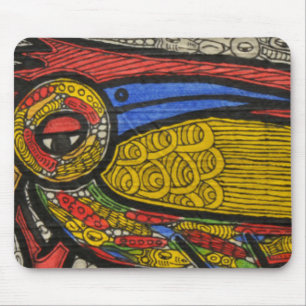 Courting Birds Mouse Pad
