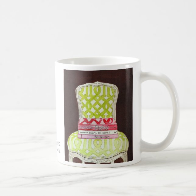 Courtney Barnes Chair by Anne Harwell Coffee Mug (Right)