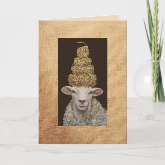 Courtney's cake card (Front)