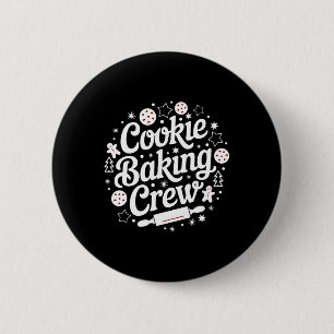 Courtney's Womens Matching Cookie Baking Crew 6 Cm Round Badge