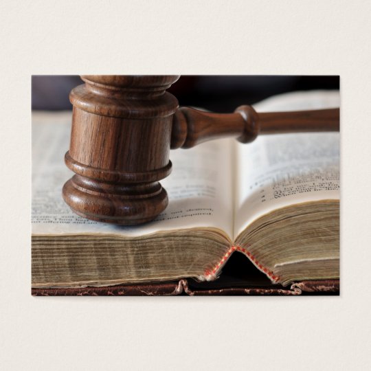 Courtroom Decisions Business Cards