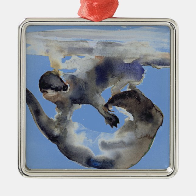 Courtship Metal Tree Decoration (Front)