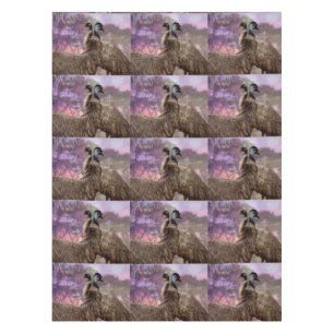 Courtship Of The Emu, Tablecloth
