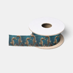 Courtship Of The Seahorses, Satin Ribbon