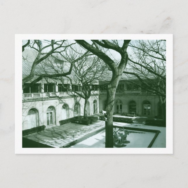 Courtyard in Chicago Postcard (Front)