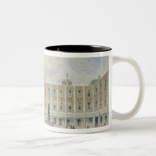 Courtyard of St. Thomas's Hospital Two-Tone Coffee Mug